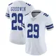 Limited White Women's C.J. Goodwin Dallas Cowboys Vapor Untouchable Jersey