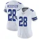 Limited White Women's Darren Woodson Dallas Cowboys Vapor Untouchable Jersey