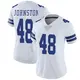 Limited White Women's Daryl Johnston Dallas Cowboys Vapor Untouchable Jersey