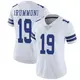 Limited White Women's Dontario Drummond Dallas Cowboys Vapor Untouchable Jersey