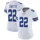 Limited White Women's Emmitt Smith Dallas Cowboys Vapor Untouchable Jersey