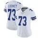 Limited White Women's Joe Looney Dallas Cowboys Vapor Untouchable Jersey