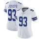 Limited White Women's Linval Joseph Dallas Cowboys Vapor Untouchable Jersey