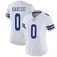 Limited White Women's Luq Barcoo Dallas Cowboys Vapor Untouchable Jersey