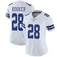 Limited White Women's Malik Hooker Dallas Cowboys Vapor Untouchable Jersey