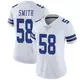 Limited White Women's Mazi Smith Dallas Cowboys Vapor Untouchable Jersey