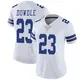 Limited White Women's Rico Dowdle Dallas Cowboys Vapor Untouchable Jersey