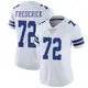 Limited White Women's Travis Frederick Dallas Cowboys Vapor Untouchable Jersey