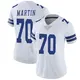 Limited White Women's Zack Martin Dallas Cowboys Vapor Untouchable Jersey