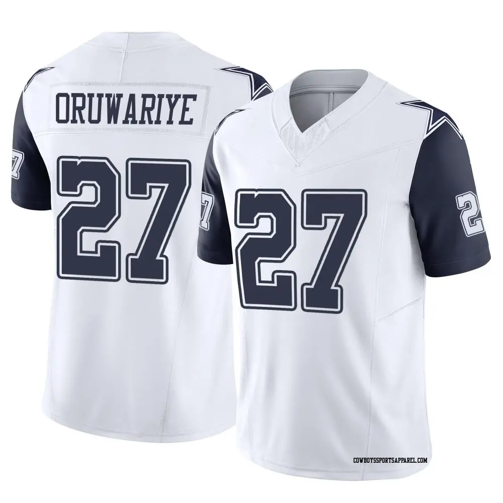 Limited White Youth Amani Oruwariye Dallas Cowboys 2nd Alternate Vapor F.U.S.E. Jersey