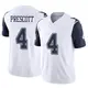 Limited White Youth Dak Prescott Dallas Cowboys 2nd Alternate Vapor F.U.S.E. Jersey