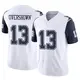 Limited White Youth DeMarvion Overshown Dallas Cowboys 2nd Alternate Vapor F.U.S.E. Jersey