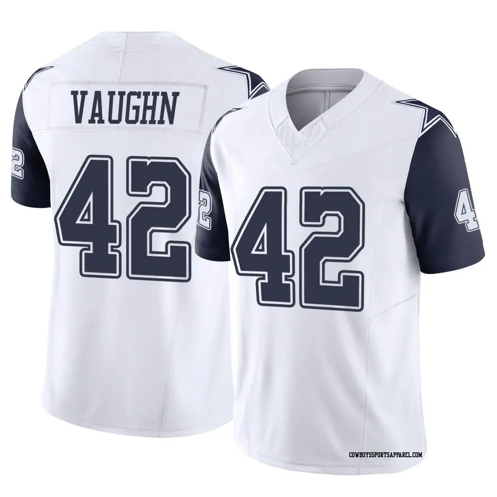 Limited White Youth Deuce Vaughn Dallas Cowboys 2nd Alternate Vapor F.U.S.E. Jersey