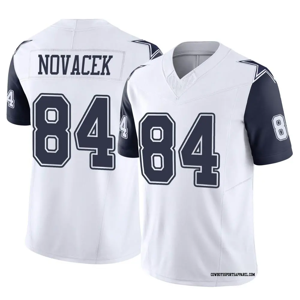 Limited White Youth Jay Novacek Dallas Cowboys 2nd Alternate Vapor F.U.S.E. Jersey