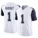 Limited White Youth Jonathan Garibay Dallas Cowboys 2nd Alternate Vapor F.U.S.E. Jersey