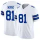 Limited White Youth Jonathan Mingo Dallas Cowboys Vapor F.U.S.E. Jersey