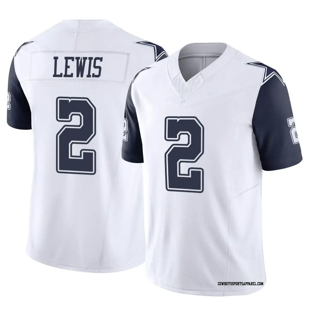 Limited White Youth Jourdan Lewis Dallas Cowboys 2nd Alternate Vapor F.U.S.E. Jersey