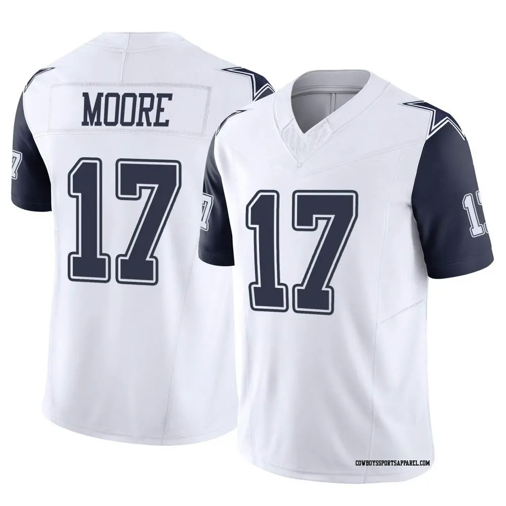 Limited White Youth Kellen Moore Dallas Cowboys 2nd Alternate Vapor F.U.S.E. Jersey