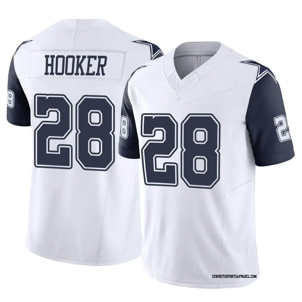 Limited White Youth Malik Hooker Dallas Cowboys 2nd Alternate Vapor F.U.S.E. Jersey