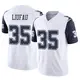 Limited White Youth Marist Liufau Dallas Cowboys 2nd Alternate Vapor F.U.S.E. Jersey