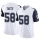 Limited White Youth Mazi Smith Dallas Cowboys 2nd Alternate Vapor F.U.S.E. Jersey