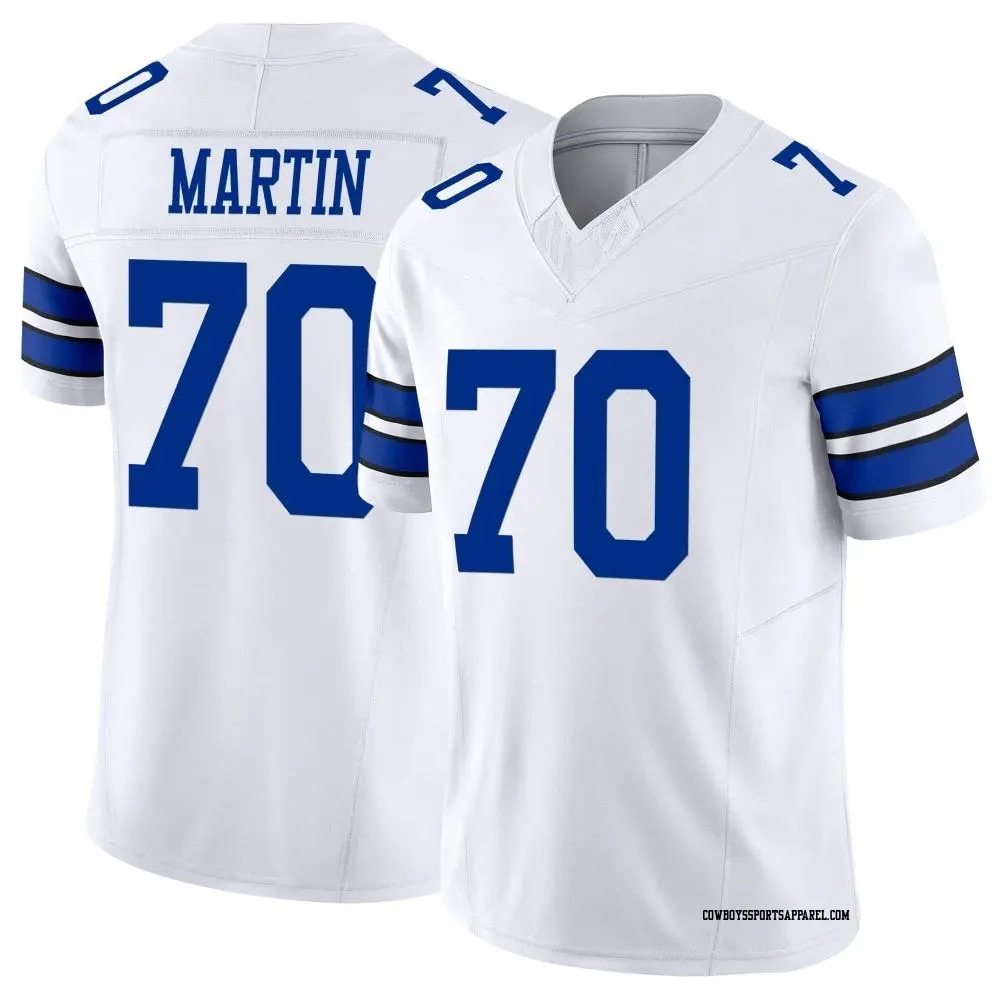 Limited White Youth Zack Martin Dallas Cowboys Vapor F.U.S.E. Jersey